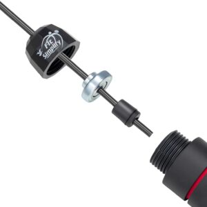 Alternative view of Black and Red Grip Skipping Rope